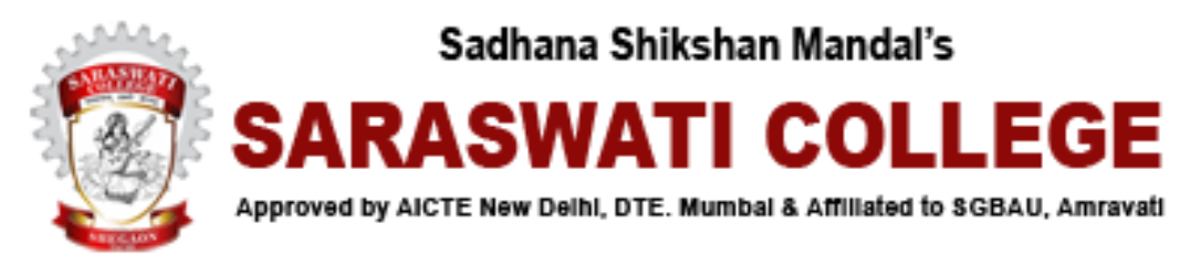 Saraswati College Shegaon logo